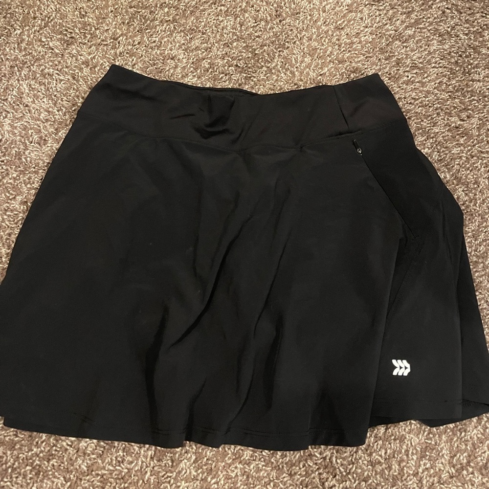 Black Tennis Skirt